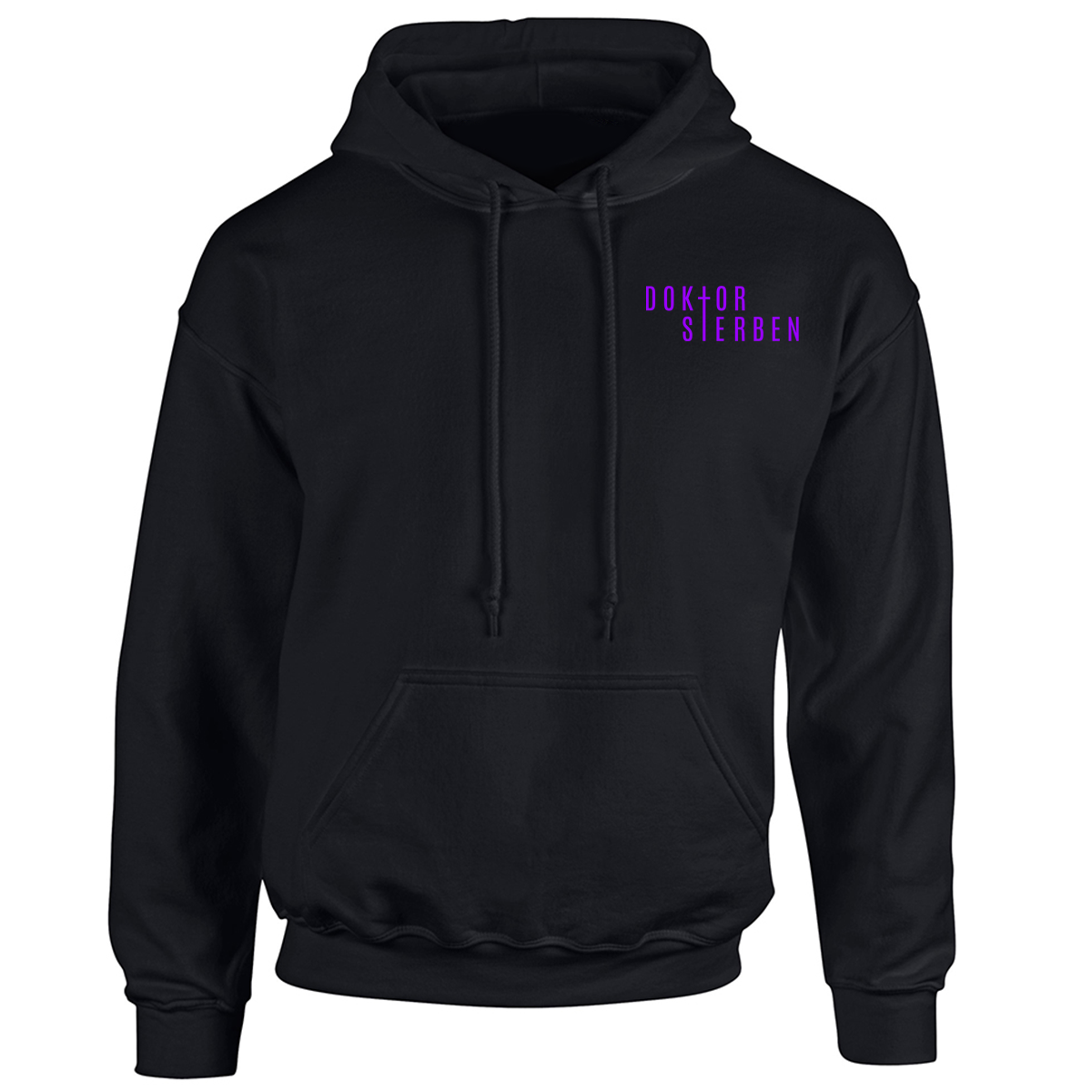 Bild von 'Doktor Sterben' Logo - HOODIE [schwarz]